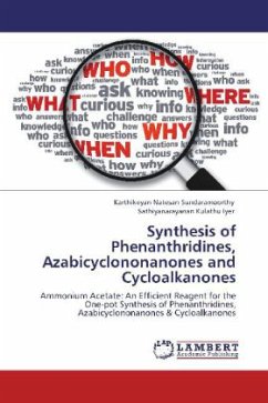 Synthesis of Phenanthridines, Azabicyclononanones and Cycloalkanones