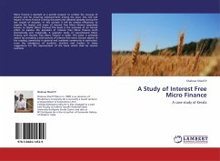 A Study of Interest Free Micro Finance