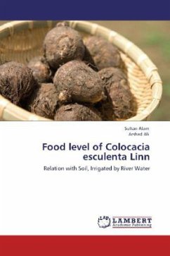 Food level of Colocacia esculenta Linn - Alam, Sultan;Ali, Arshad