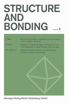 Structure and Bonding - Jørgensen, C. K.; Neilands, J. B.; Williams, R. J. P.; Reinen, D.; Nyholm, Ronald S.