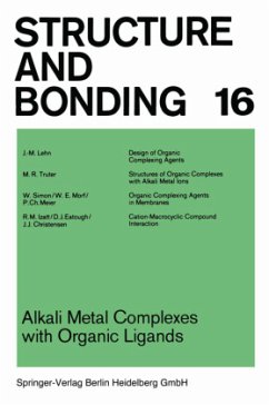 Alkali Metal Complexes with Organic Ligands - Lehn, J. -M.; Truter, M. R.; Simon, W.; Christensen, J. J.; Meier, P. Ch.; Izatt, R. M.; Eatough, D. J.; Morf, W. E.