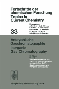 Anorganische Gaschromatographie / Inorganic Gas Chromatography - Davison, A.;Dewar, Michael J. St.;Hafner, K.