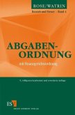 Abgabenordnung mit Finanzgerichtsordnung / Betrieb und Steuer Bd.4