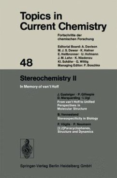 Stereochemistry II - Houk, Kendall N.; Hunter, Christopher A.; Krische, Michael J.