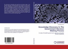 Knowledge Discovery In The Government Decision Making Process