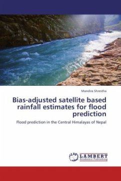 Bias-adjusted satellite based rainfall estimates for flood prediction