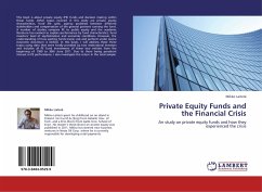 Private Equity Funds and the Financial Crisis - Laiterä, Mikko