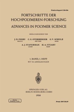 Fortschritte der Hochpolymeren-Forschung / Advances in Polymer Science - Ferry, John D.;Overberger, Charles G.;Schulz, Prof. Dr. G. V.