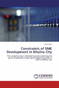 Constraints of SME Development in Khulna City