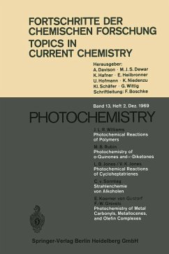 Photochemistry - Williams, J. L. R.; Rubin, M. B.; Jones, L. B.; Grevels, F. -W.; Sonntag, C v.; Gustorf, E. Koerner von; Jones, V. K.