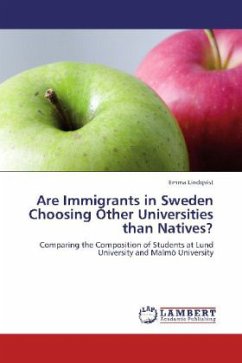 Are Immigrants in Sweden Choosing Other Universities than Natives?