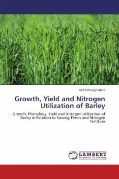 Growth, Yield and Nitrogen Utilization of Barley