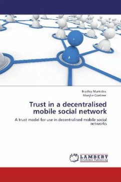 Trust in a decentralised mobile social network