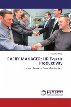 EVERY MANAGER: HR Equals Productivity