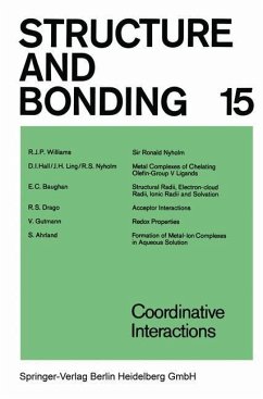 Coordinative Interactions - Dunitz, J. D.; Hemmerich, P.; Ibers, J. A.; Williams, R. J. P.; Neilands, J. B.; Reinen, D.; Jørgensen, C. K.