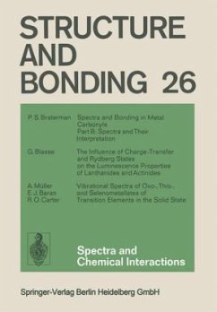 Spectra and Chemical Interactions - Duan, Xue; Gade, Lutz H.; Poeppelmeier, Kenneth R.