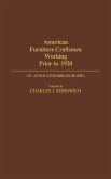 American Furniture Craftsmen Working Prior to 1920