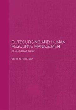 Outsourcing and Human Resource Management