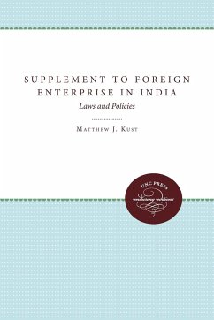 Supplement to Foreign Enterprise in India - Kust, Matthew J.