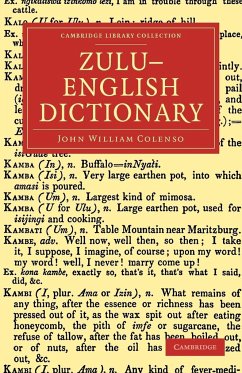 Zulu English Dictionary - Colenso, John William