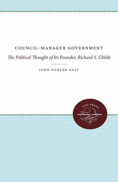 Council-Manager Government - East, John Porter