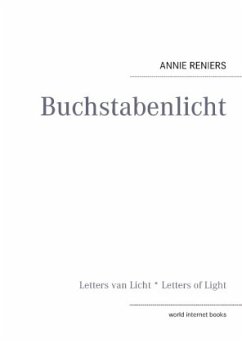 Buchstabenlicht - RENIERS, ANNIE