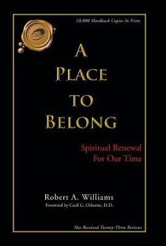 A Place to Belong - Williams, Robert A. Jr.