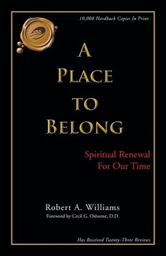 A Place to Belong - Williams, Robert A. Jr.