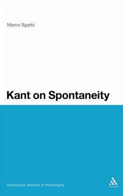 Kant on Spontaneity - Sgarbi, Marco