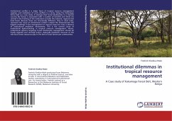 Institutional dilemmas in tropical resource management - Kisekka-Ntale, Fredrick