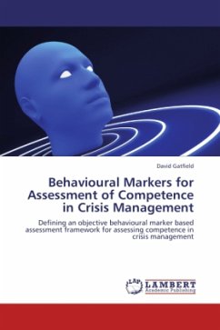 Behavioural Markers for Assessment of Competence in Crisis Management - Gatfield, David