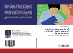 Implementing a code of conduct in institutions of higher learning