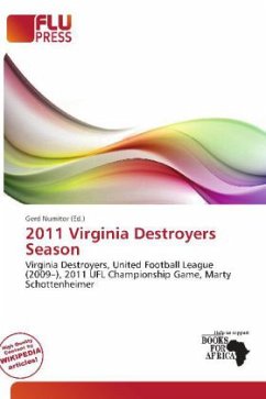 2011 Virginia Destroyers Season