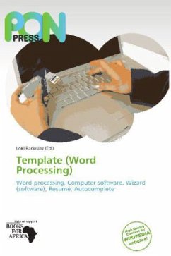 Template (Word Processing)