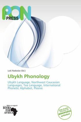 Ubykh Phonology Ubykh Phonology