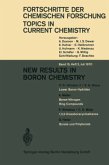 New Results in Boron Chemistry