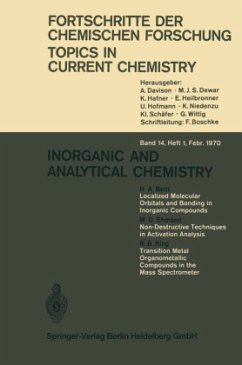 Inorganic and Analytical Chemistry - Bent, H. A.; Ehmann, W. D.; King, R. B.