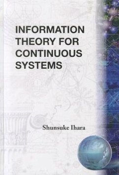 Information Theory for Continuous Systems - Ihara, Shunsuke