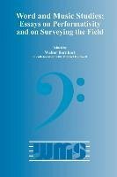 Cover Word and Music Studies