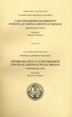 Case Concerning Sovereignty Over Pulau Ligitan and Pulau Sipadan (Indonesia/Malaysia)