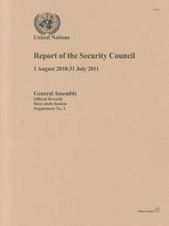 Report of the Security Council: 1 August 2010-31 July 2011
