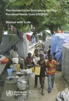 The Humanitarian Emergency Settings Perceived Needs Scale (Hesper) - World Health Organization