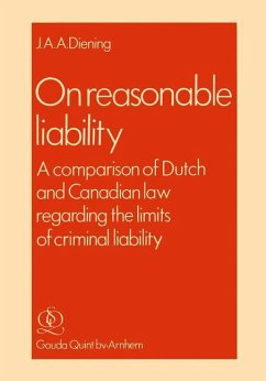 On Reasonable Liability - Diening, J. A.