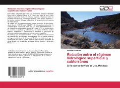 Relación entre el régimen hidrológico superficial y subterráneo - Laudecina, Anabela