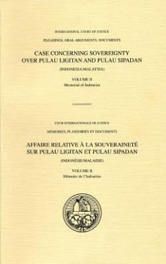 Case Concerning Sovereignty Over Pulau Ligitan and Pulau Sipadan (Indonesia/Malaysia)