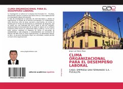CLIMA ORGANIZACIONAL PARA EL DESEMPEÑO LABORAL