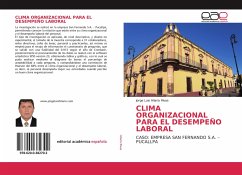 CLIMA ORGANIZACIONAL PARA EL DESEMPEÑO LABORAL - Hilario Rivas, Jorge Luis