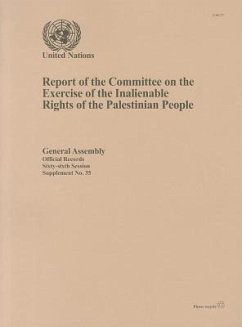 Report of the Committee on the Exercise of the Inalienable Rights of the Palestinian People: 66th Session