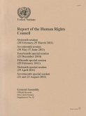 Report of the Human Rights Council: Sixteenth Session (28 Feb - 25 Mar 2011) Seventeenth Session (30 May - 17 June 2011) Fourteenth Special Session (2