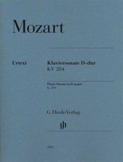Klaviersonate D-Dur KV 284 - Wolfgang Amadeus Mozart - Klaviersonate D-dur KV 284 (205b)